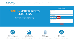 Desktop Screenshot of ebrandtech.com