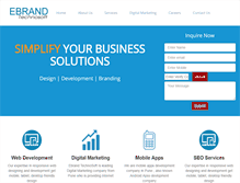 Tablet Screenshot of ebrandtech.com